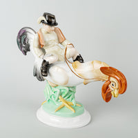 HEREND Figurine Cock Rider 5457