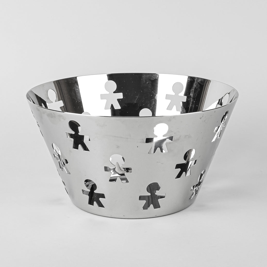 ALESSI Girontondo Stainless Steel Fruit Bowl/Basket