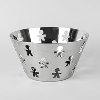 ALESSI Girontondo Stainless Steel Fruit Bowl/Basket