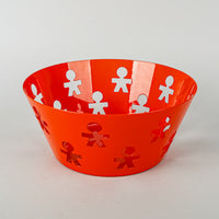 ALESSI Girontondo Red Bowl/Basket