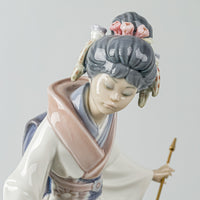 LLADRO Figurine Teruko Japanese Girl 1451