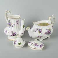 HAMMERSLEY Victorian Violets Tea And Coffee Dessert Set 31 Pieces