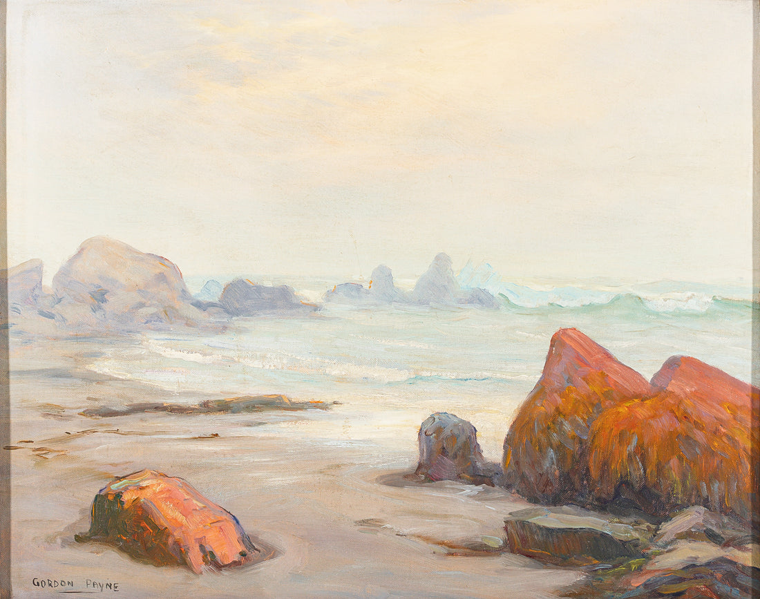 Gordon E. Payne (Canadian 1890-1983) "Foggy Morning White Point N.S."