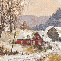 Horace Champagne (Canadian 1937) "Misty Afternoon In December"