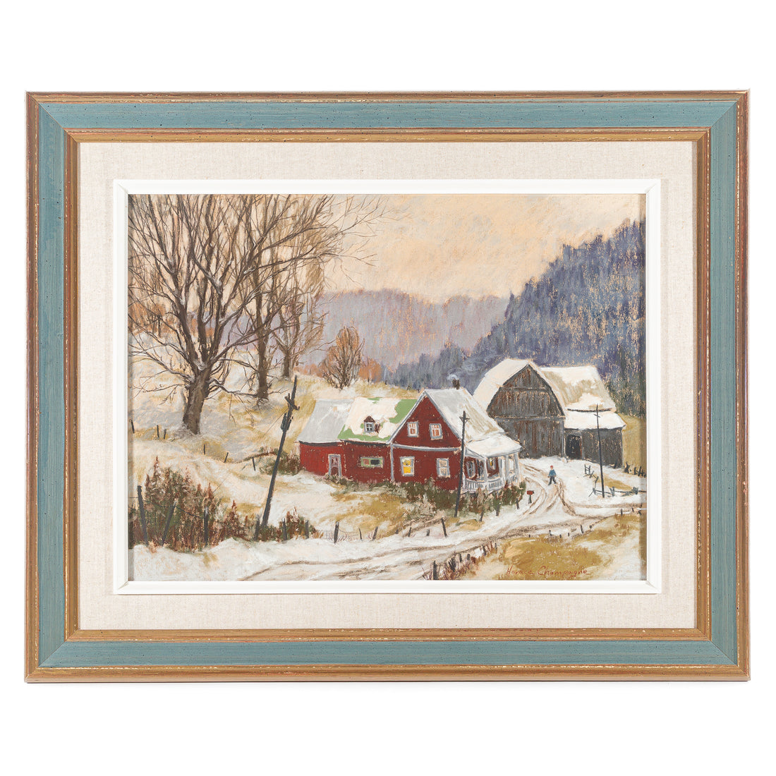 Horace Champagne (Canadian 1937) "Misty Afternoon In December"