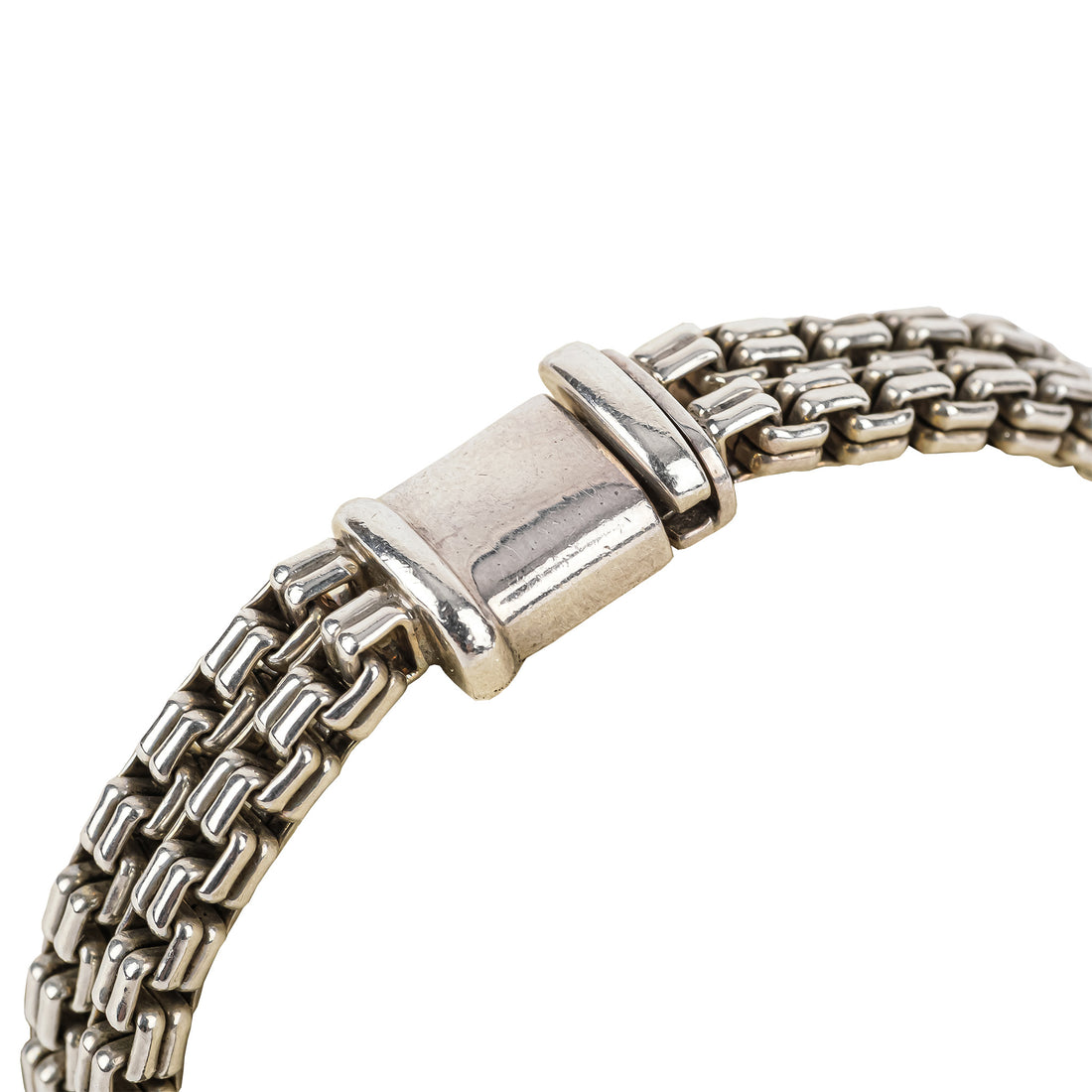 MICHAEL DAWKINS Sterling Two Strand Citrine Bracelet