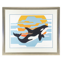 Unknown Artist "Sunset"               Serigraph/Screenprint