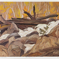 AJ CASSON Canadian (1898-1992)     "Below Ragged Falls"