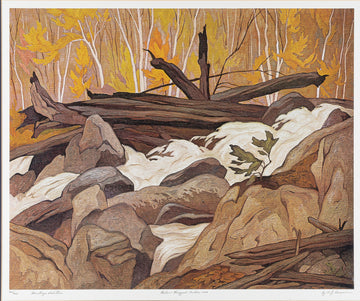 AJ CASSON Canadian (1898-1992)     "Below Ragged Falls"