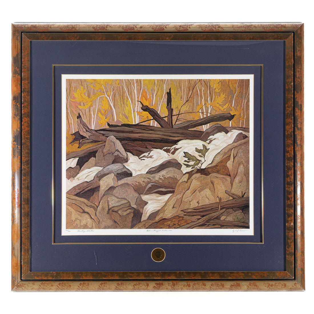 AJ CASSON Canadian (1898-1992)     "Below Ragged Falls"