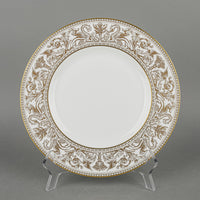 WEDGWOOD Florentine Gold W4219 Luncheon Plates Set of 5