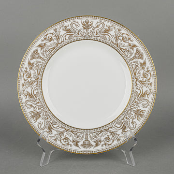 WEDGWOOD Florentine Gold W4219 Luncheon Plates Set of 5