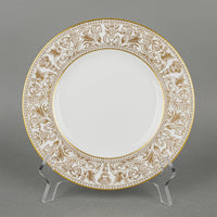 WEDGWOOD Florentine Gold W4219 Salad/Dessert Plates Set of 6