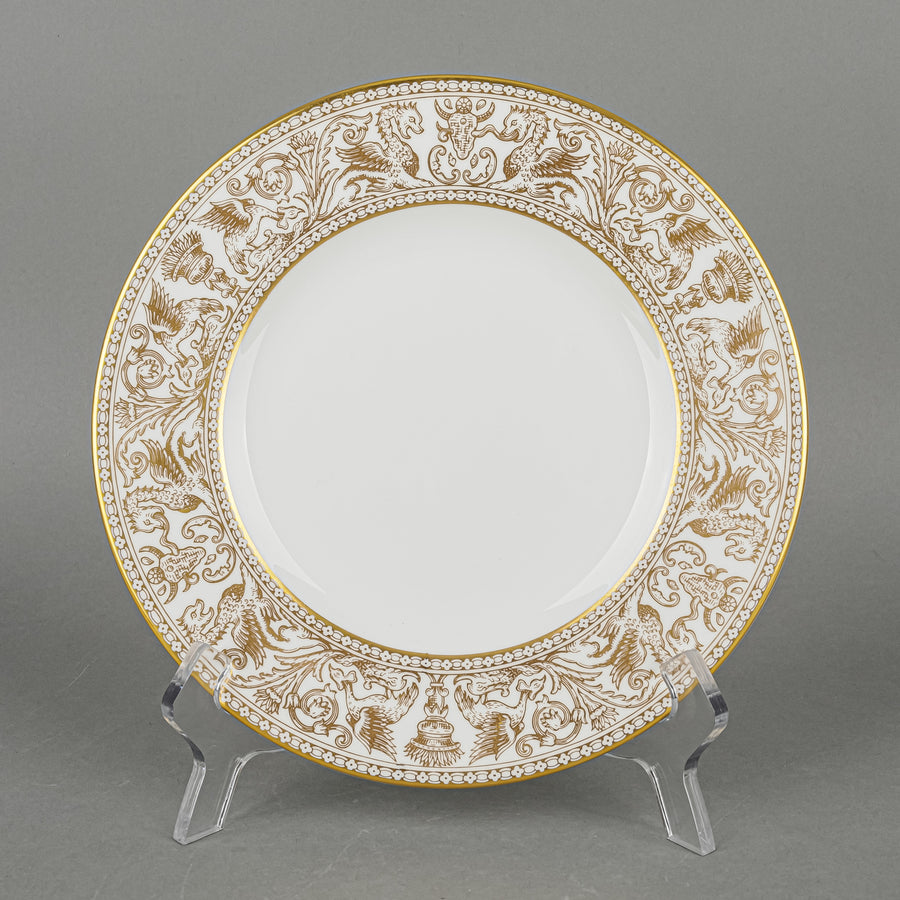 WEDGWOOD Florentine Gold W4219 Salad/Dessert Plates Set of 6