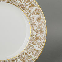 WEDGWOOD Florentine Gold W4219 Salad/Dessert Plates Set of 6