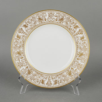WEDGWOOD Florentine Gold W4219 Salad/Dessert Plates Set of 4
