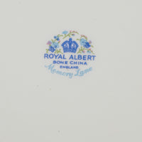 ROYAL ALBERT Memory Lane Salad/Dessert Plates Set of 8