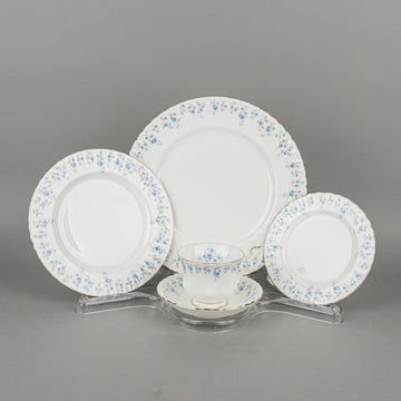ROYAL ALBERT Memory Lane 6 Place Settings Plus Extras