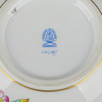 HEREND Queen Victoria Bonbonniere With Rose Knob