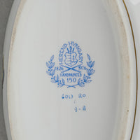 HEREND Rothschild Bird Jam Pot With Strawberry Knob Lid