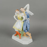 HEREND Figurine Csardas Couple Dancing