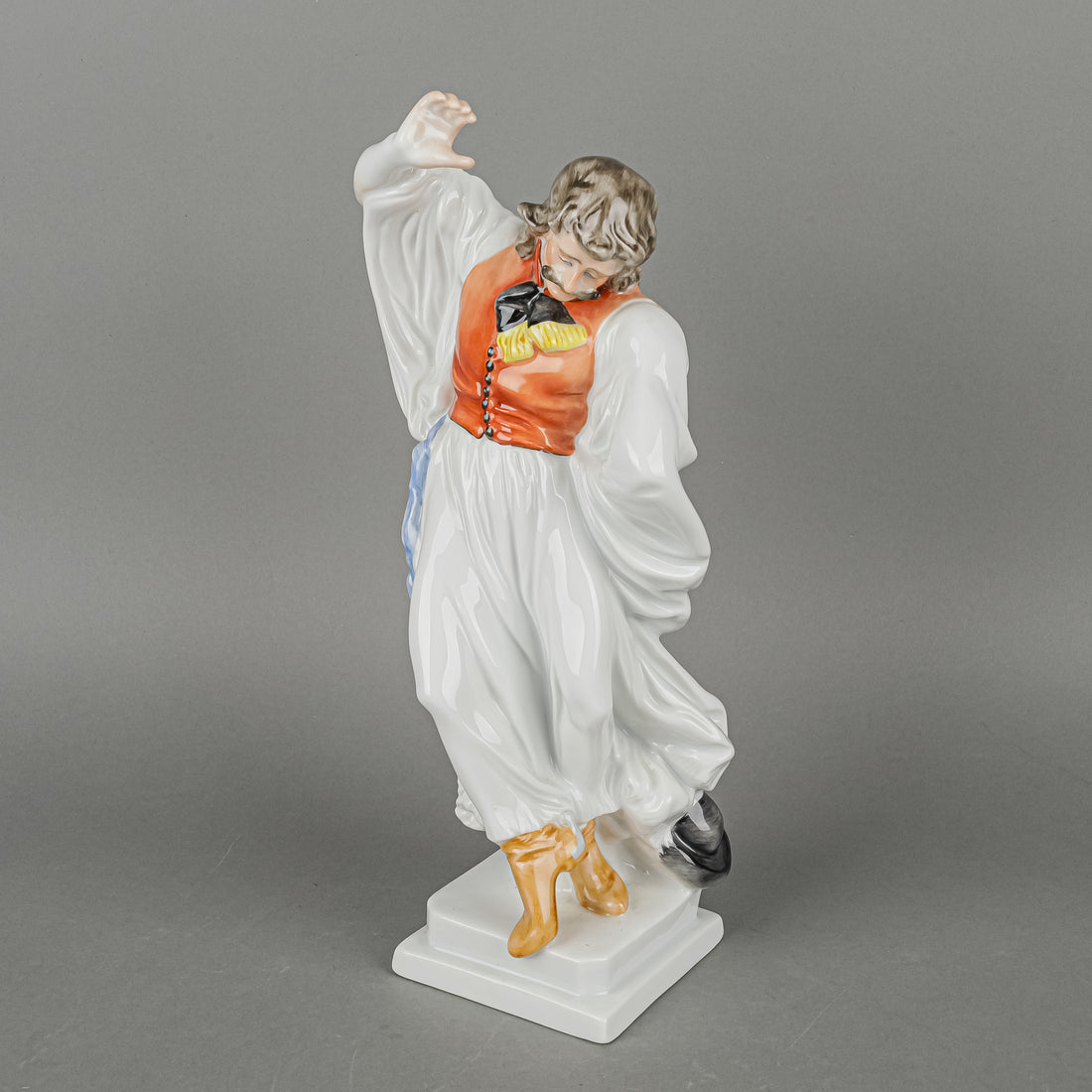 HEREND Figurine Hungarian Lad Dancing