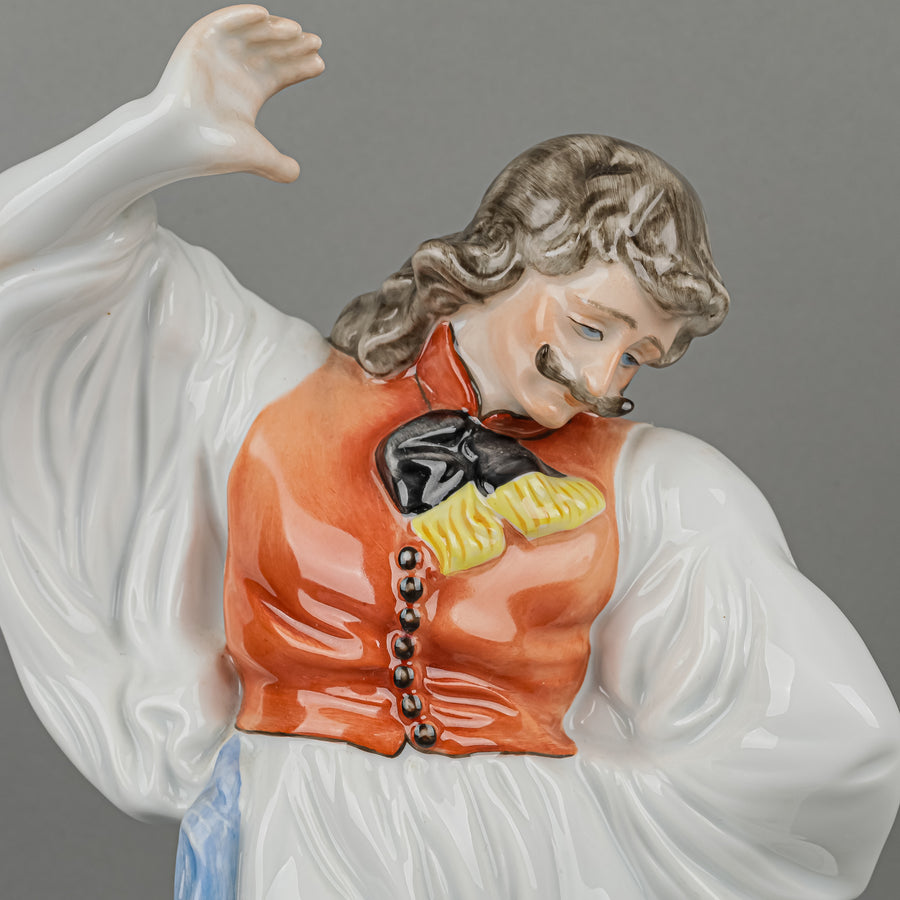 HEREND Figurine Hungarian Lad Dancing