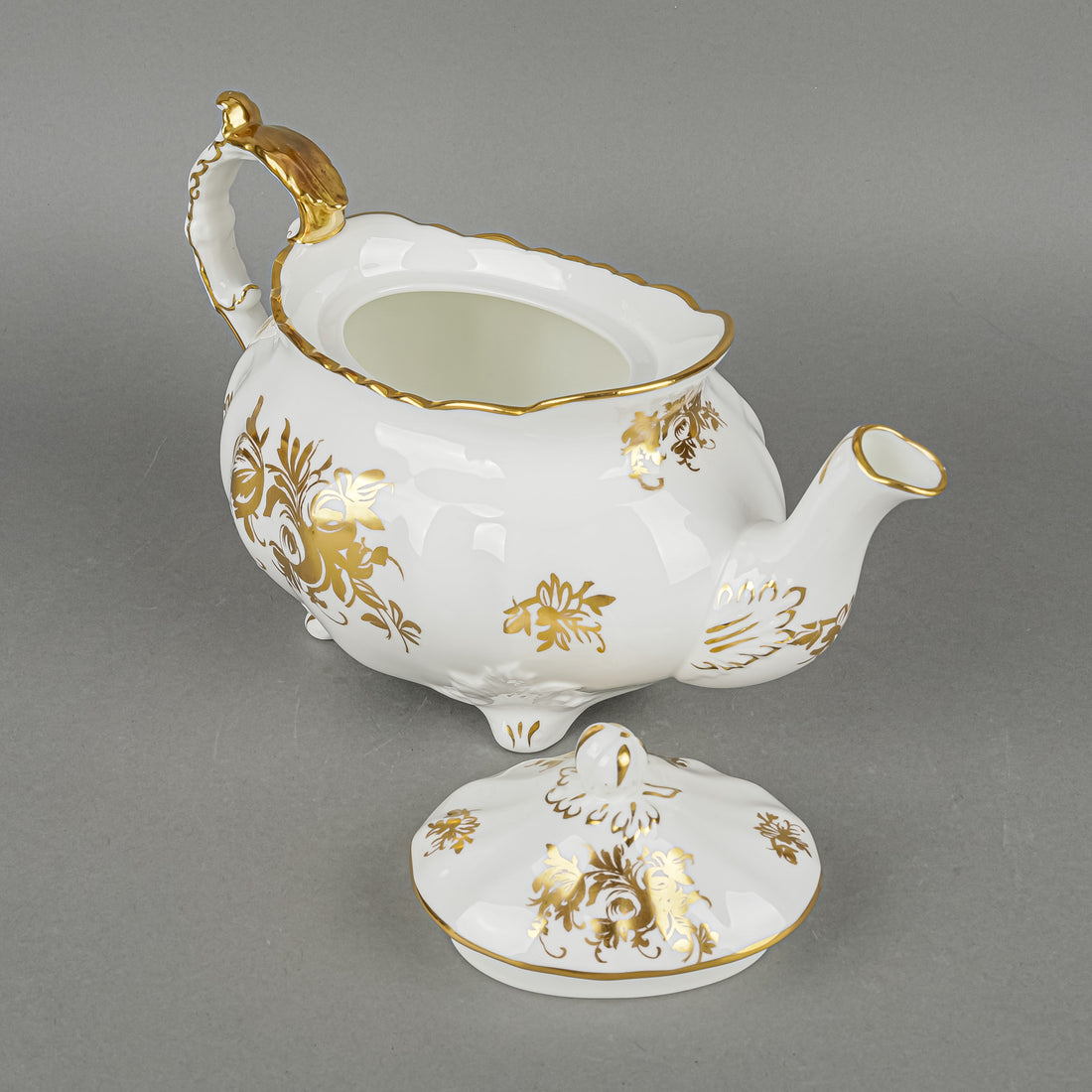 HAMMERSLEY 5121 Gold On White Tea Service 5pcs