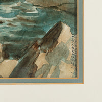 L. Verhoeven - Waterfall              Watercolour On Paper
