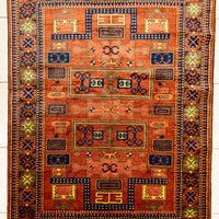 Wool Caucasian Style Rug               60"x73"