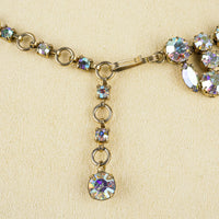 SHERMAN Necklace & Clips Set - Aurora Borealis