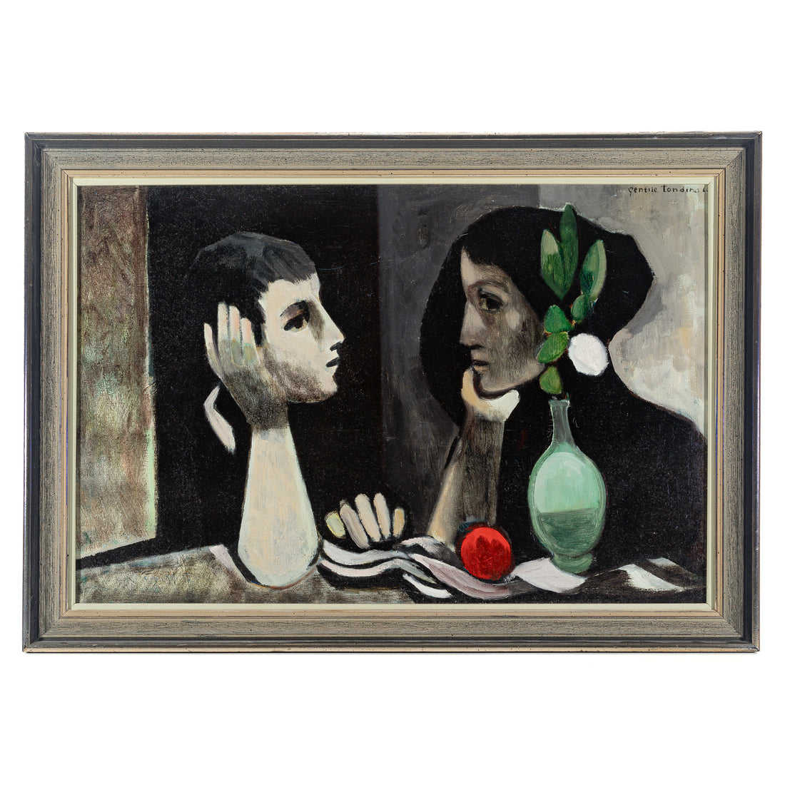 Gentile Tondino (Canadian             1923-2001) "Two Heads"