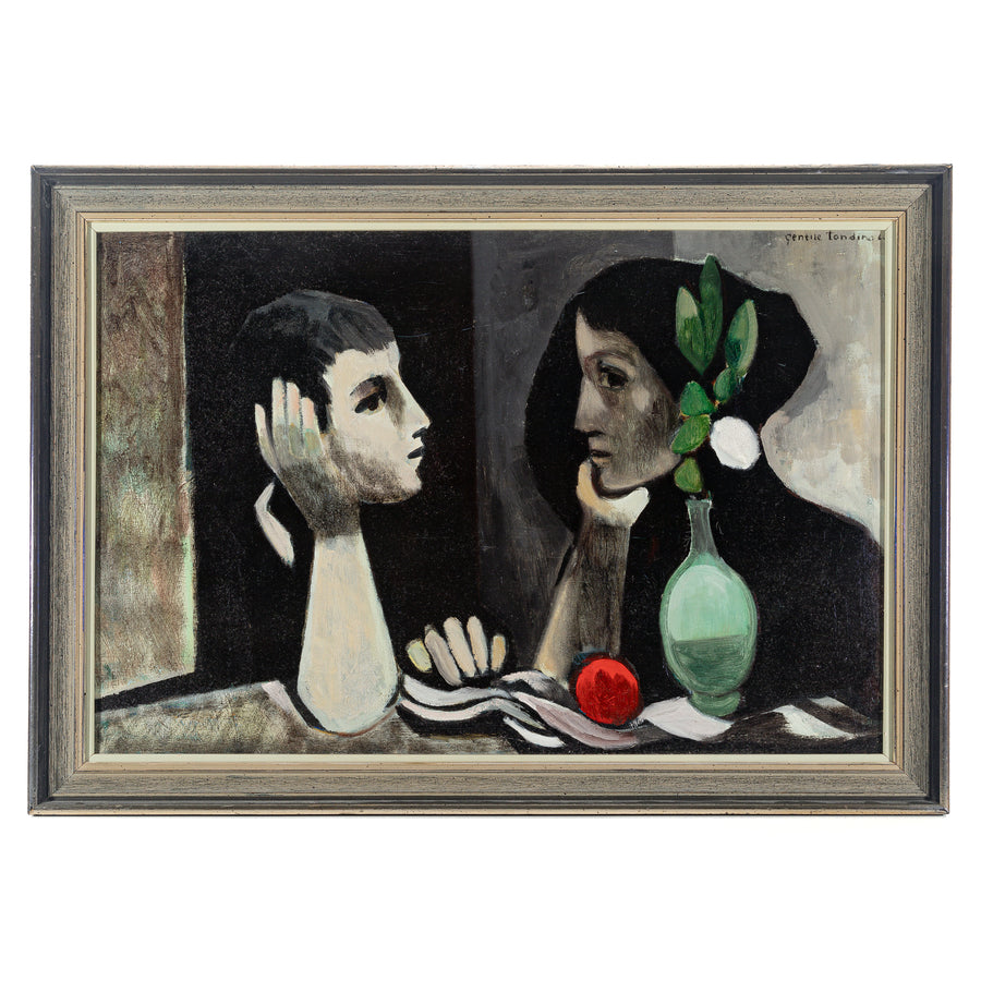 Gentile Tondino (Canadian             1923-2001) "Two Heads"