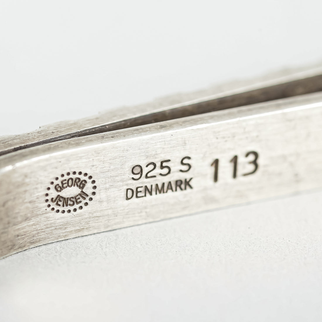 GEORG JENSEN Sterling Tie Clip