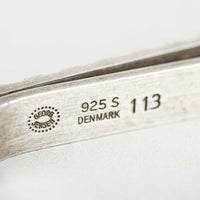 GEORG JENSEN Sterling Tie Clip