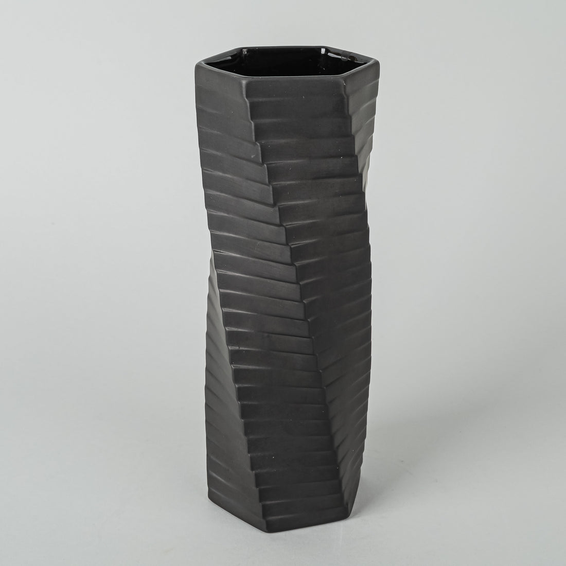ROSENTHAL Werner Uhl PISA Porcelain Noir Vase