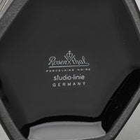 ROSENTHAL Werner Uhl PISA Porcelain Noir Vase