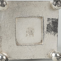 MERIDEN Silver Plate Figural Napkin Ring 208 Japanese Fan Motif