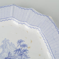 Antique PODMORE WALKER & CO Ivanhoe Pearl Stone Platter
