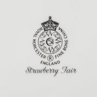 ROYAL WORCESTER Strawberry Fair Dinner Plates Set Of 8
