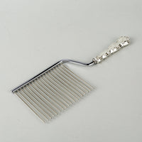 BIRKS Pompadour Sterling Silver Handle Stainless Steel Cake Breaker