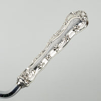 BIRKS Pompadour Sterling Silver Handle Stainless Steel Cake Breaker