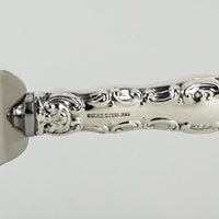 BIRKS Pompadour Sterling Handle Stainless Steel Dessert Server