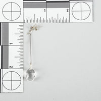 GEORG JENSEN Sterling Rock Crystal Torun Long Earrings