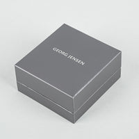 GEORG JENSEN Sterling Rock Crystal Torun Long Earrings