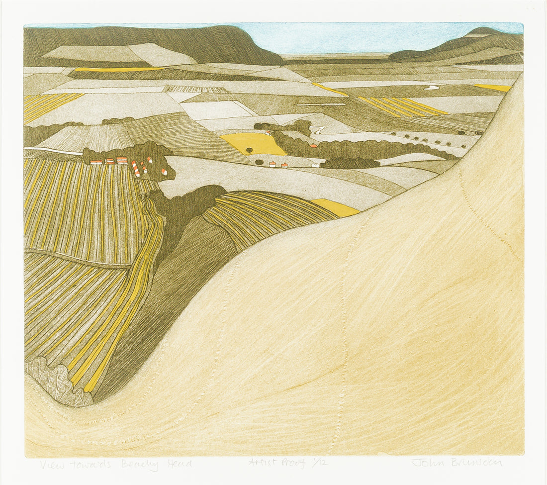 John Brunsdon (British 1933-2014) "View Towards Beachy Head"