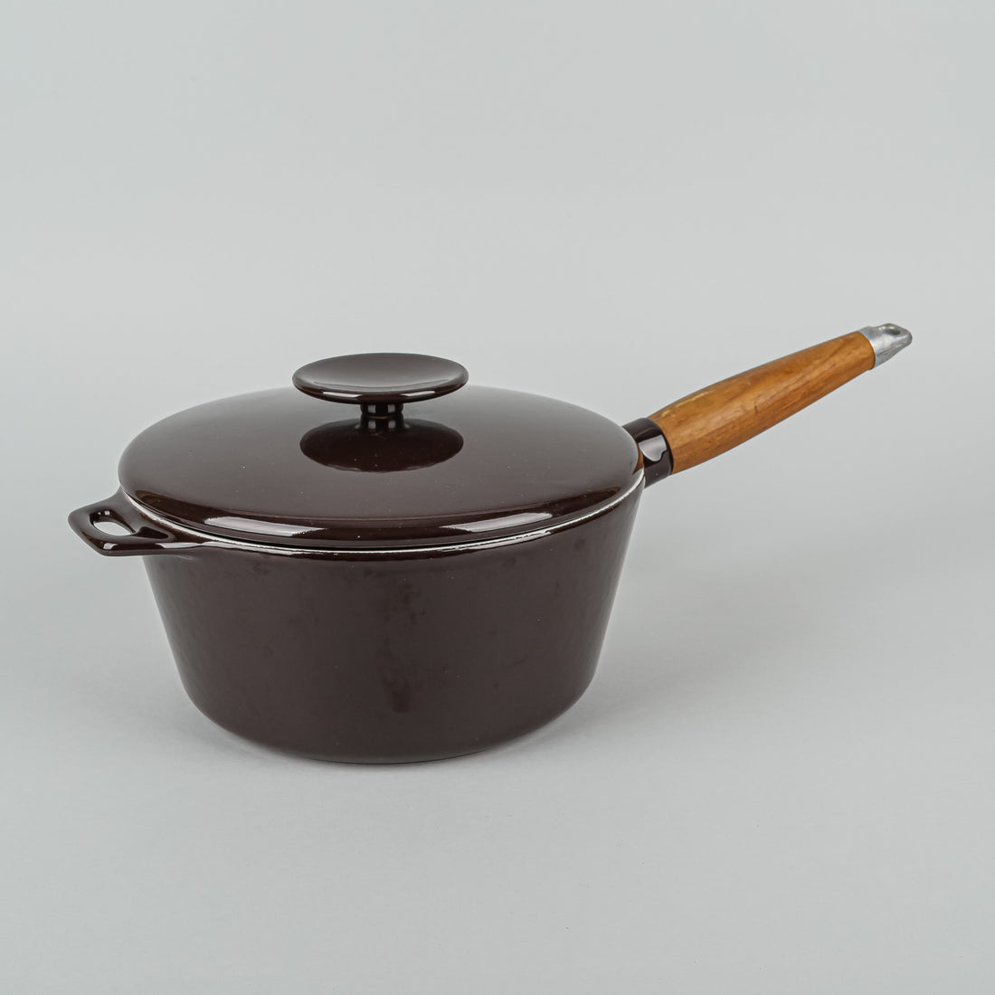 COPCO Michael Lax Enamel Cast Iron Covered Sauce Pan
