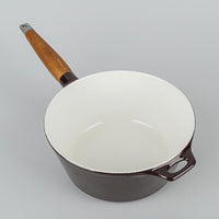 COPCO Michael Lax Enamel Cast Iron Covered Sauce Pan