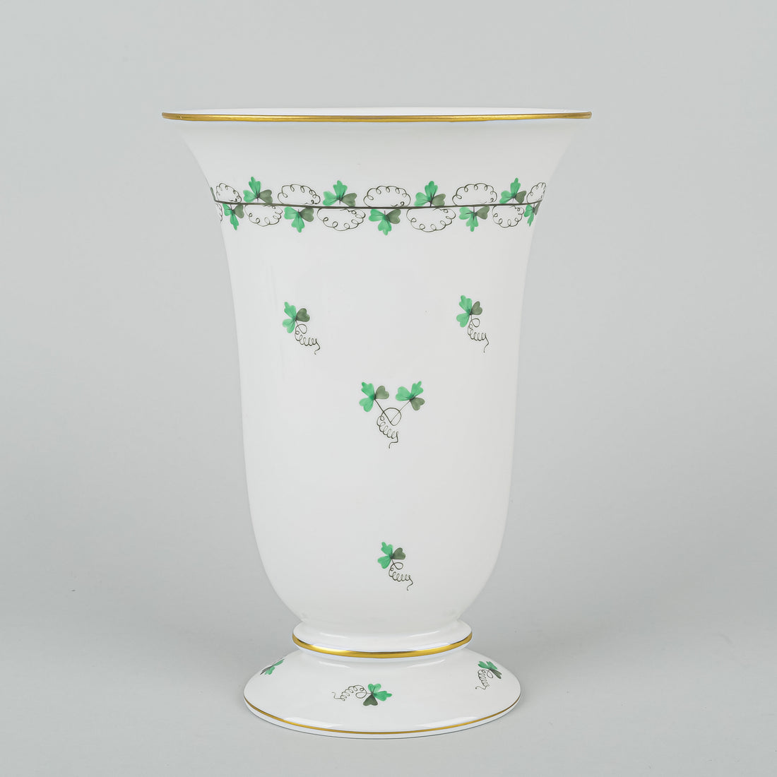 HEREND Hand Painted Persil Vase