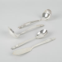 HOLMES & EDWARDS Danish Princess Flatware 14 Place Settings +Extras
